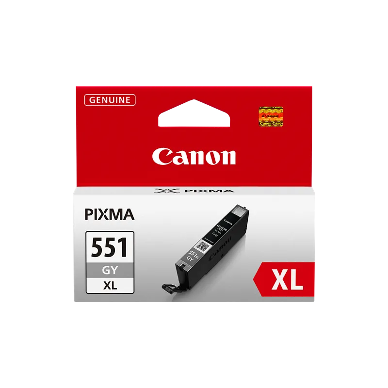 ORIGINAL Cartuccia Inkjet Canon CLI-551gy XL 6447B001 Grigio 11ml
