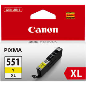 ORIGINAL Cartuccia Inkjet Canon CLI-551y XL 6446B001 Giallo 11ml