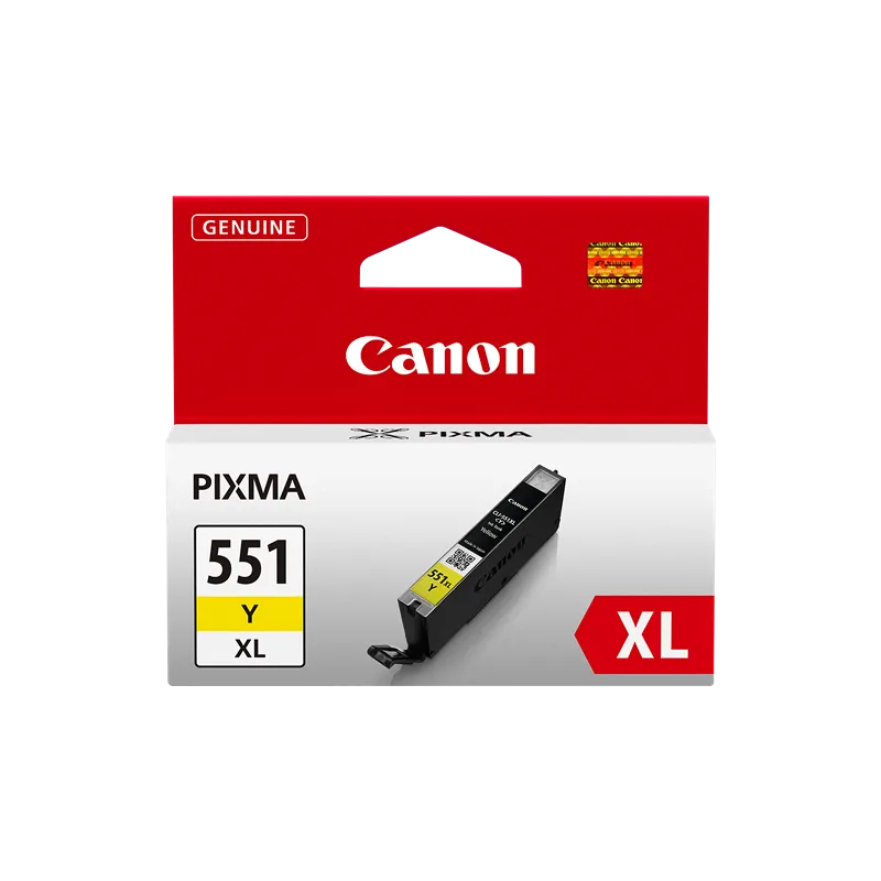 ORIGINAL Cartuccia Inkjet Canon CLI-551y XL 6446B001 Giallo 11ml