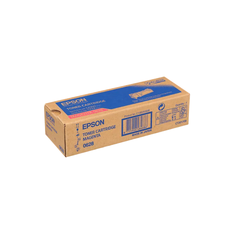 ORIGINAL Toner Epson C13S050628 0628 Magenta 2500 Pagine ORIGINAL Toner Epson C13S050628 0628 Magenta 2500 Pagine