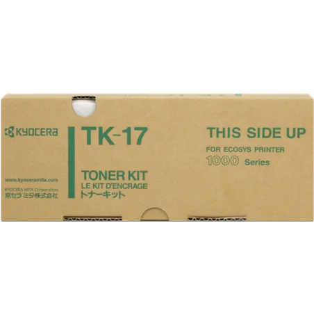 ORIGINAL Toner Kyocera TK-17 1T02BX0EU0 Nero 6000 Copie