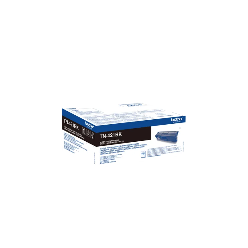 ORIGINAL Toner Brother TN-421BK Nero 3000 Pagine