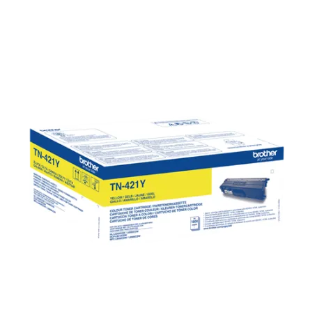 ORIGINAL Toner Brother TN-421Y Giallo 1800 Pagine