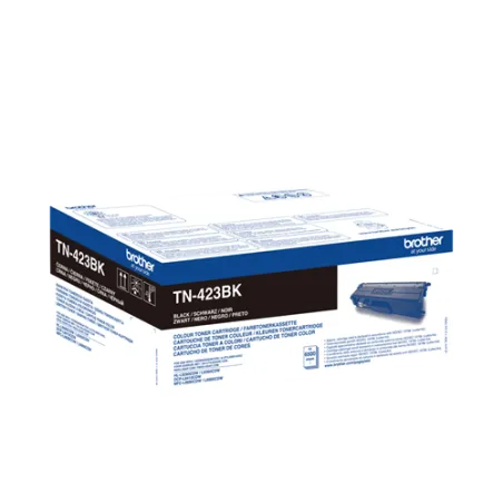 ORIGINAL Toner Brother TN-423BK Nero 6500 Pagine