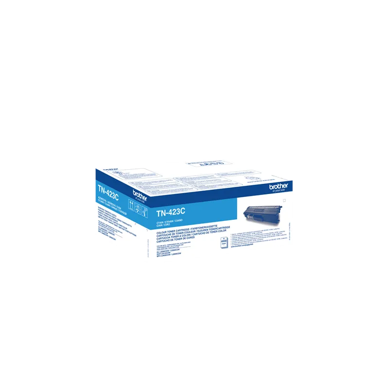 ORIGINAL Toner Brother TN-423C Ciano 4000 Pagine ORIGINAL Toner Brother TN-423C Ciano 4000 Pagine