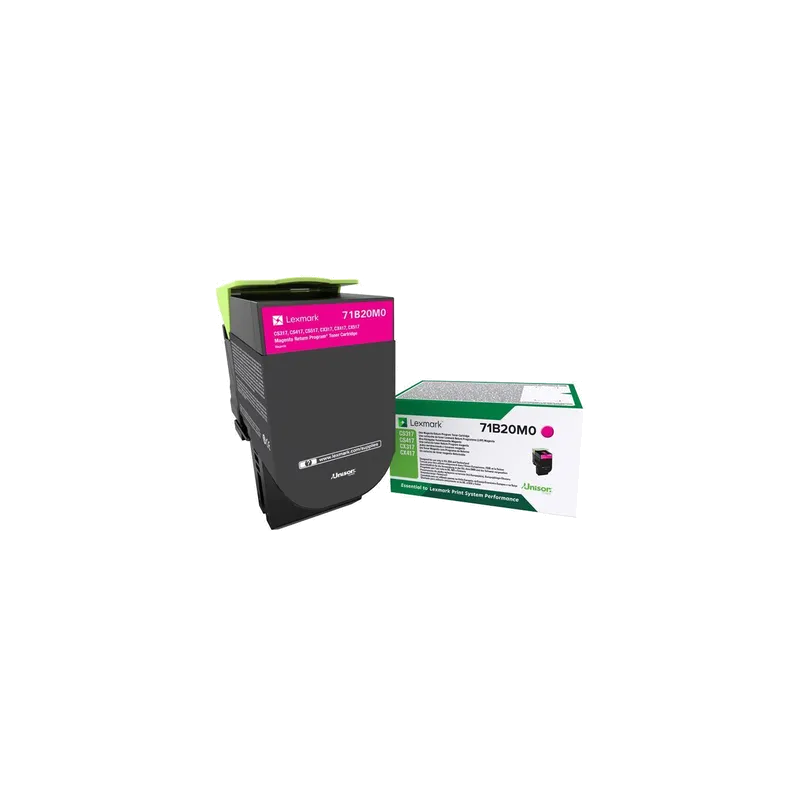 ORIGINAL Toner Lexmark 71B20M0 Magenta 2300 Pagine