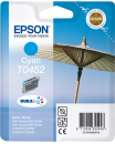 ORIGINAL Cartuccia Epson C13T04524010 T0452 Ciano 250 Pagine ORIGINAL Cartuccia Epson C13T04524010 T0452 Ciano 250 Pagine