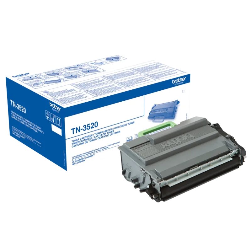 ORIGINAL Toner Brother TN-3520 Nero 20000 Pagine