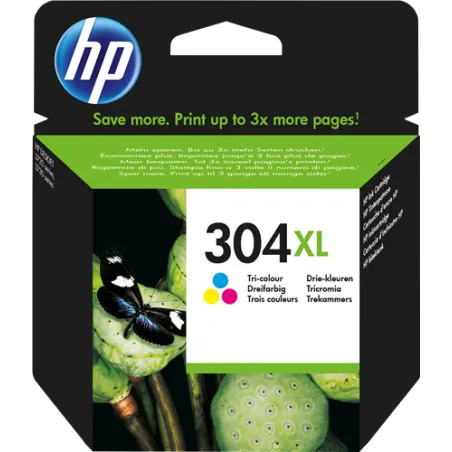 ORIGINAL Cartuccia HP Inkjet N9K07AE HP 304XL Colore 300 Pagine
