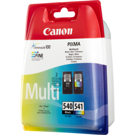 ORIGINAL Cartuccia Inkjet Canon 5225B006 Multipack CL-541 PG-540 + CL-541 Nero più Colore