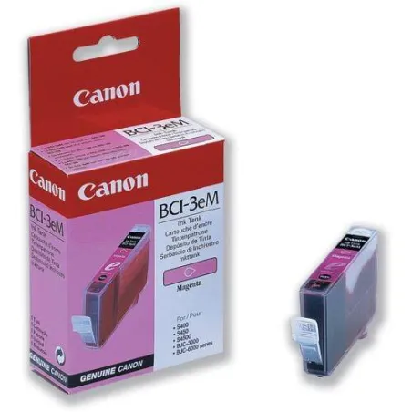 ORIGINAL Cartuccia Inkjet Canon BCI-3eM 4481A002AA Magenta 340 Pagine