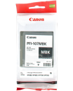 ORIGINAL Cartuccia Canon Inkjet PFI-107mbk 6704B001 Nero Opaco 130ml