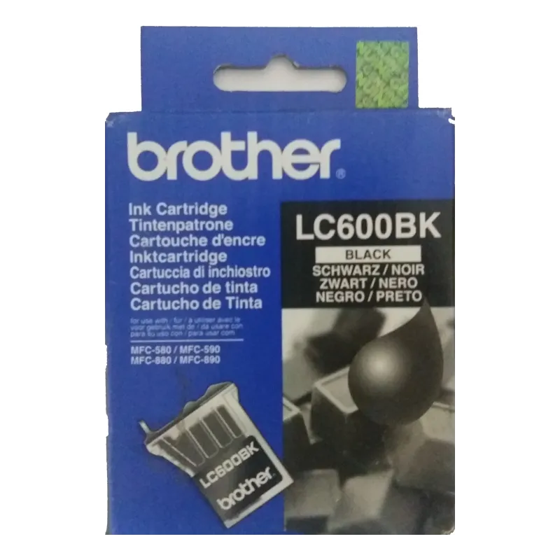 ORIGINAL Cartuccia Inkjet Brother LC600BK Nero