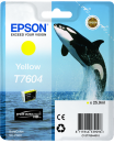 ORIGINAL Cartuccia Inkjet Epson C13T76044010 / T7604  Giallo 2100 Pagine 25.9ml