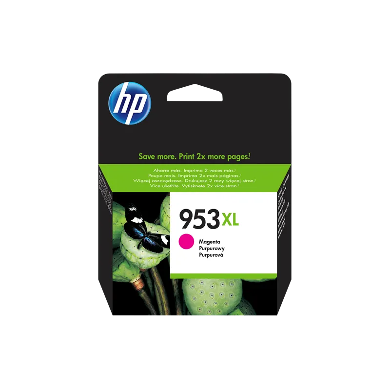 ORIGINAL Cartuccia HP Inkjet 953XL / F6U17AE Magenta 1600 Pagine ORIGINAL Cartuccia HP Inkjet 953XL / F6U17AE Magenta 1600 Pagine