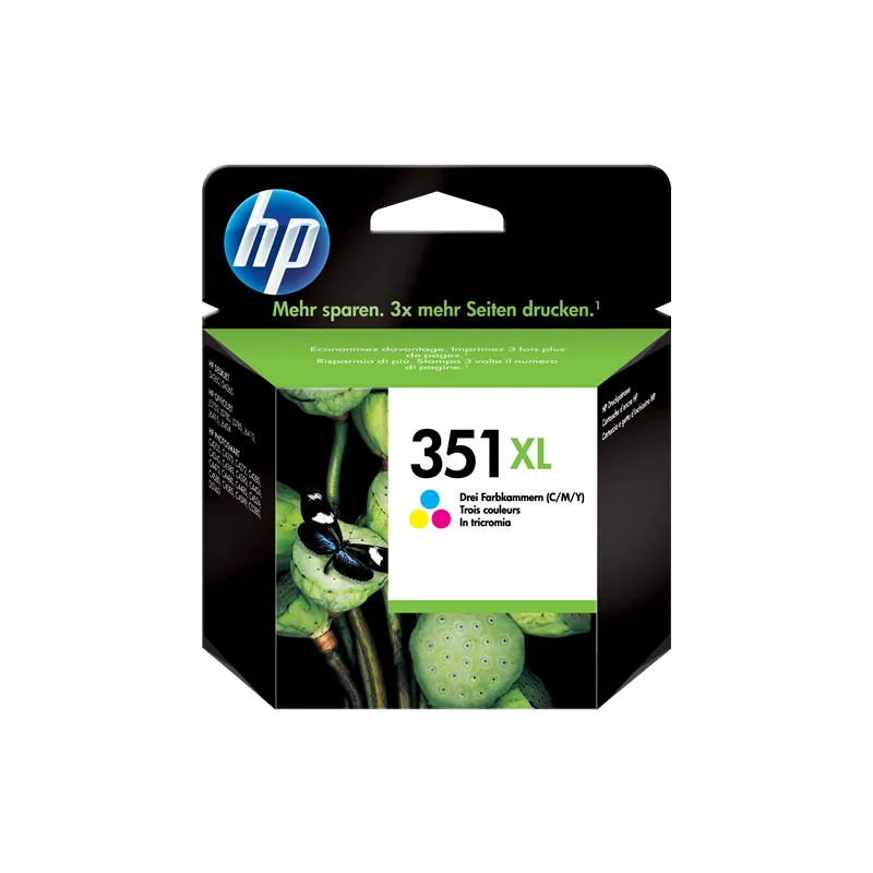 ORIGINAL Cartuccia Inkjet HP CB338EE/ HP 351 XL Colore 580 Pagine