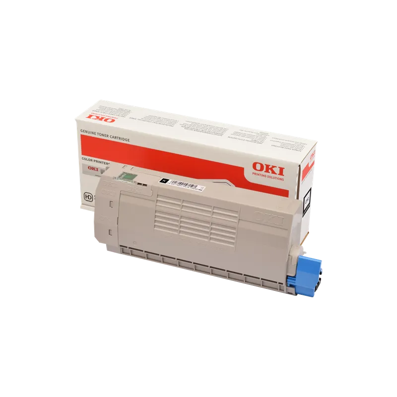 ORIGINAL Toner OKI C712 /  OKI 46507616 Nero 1100 Pagine
