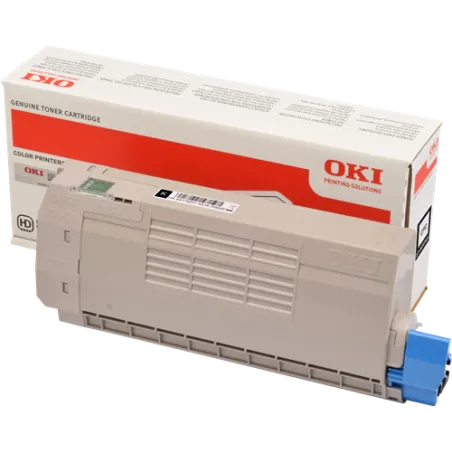 ORIGINAL Toner OKI C712 /  OKI 46507616 Nero 1100 Pagine