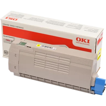 ORIGINAL Toner OKI C712 /  OKI 46507613  Giallo 11500 Pagine