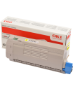 ORIGINAL Toner OKI C712 /  OKI 46507613  Giallo 11500 Pagine