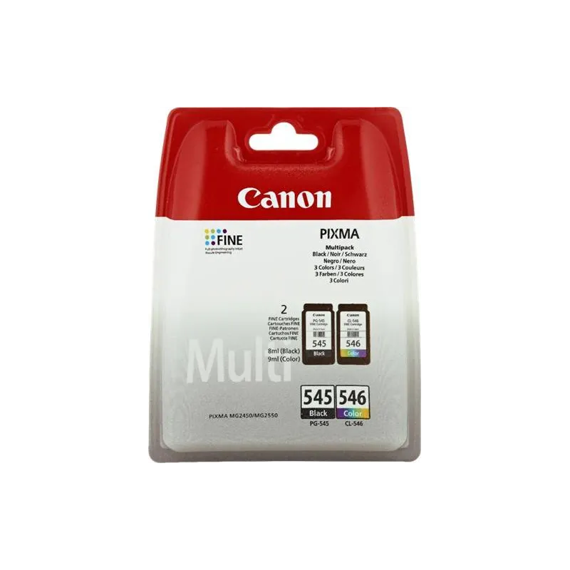 ORIGINAL Cartuccia Canon  PG-545 + CL-546 / 8287B005 Multipack