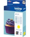 ORIGINAL Brother Cartuccia Inkjet LC123Y / Brother LC-123Y 600 Pagine