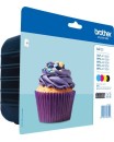ORIGINAL Multipack Cartucce Brother 4 colori CL123BK / LC123C / LC123M / LC123Y