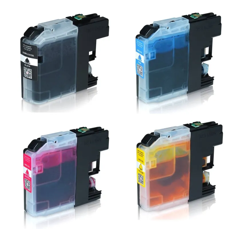 Cartucce Brother  CL123BK XL / LC123C XL / LC123M XL/ LC123Y XL Multipack Compatibile