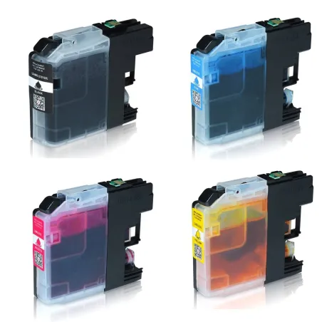 COMPATIBILE Multipack Cartucce Brother 4 colori CL123BK XL / LC123C XL / LC123M XL/ LC123Y XL