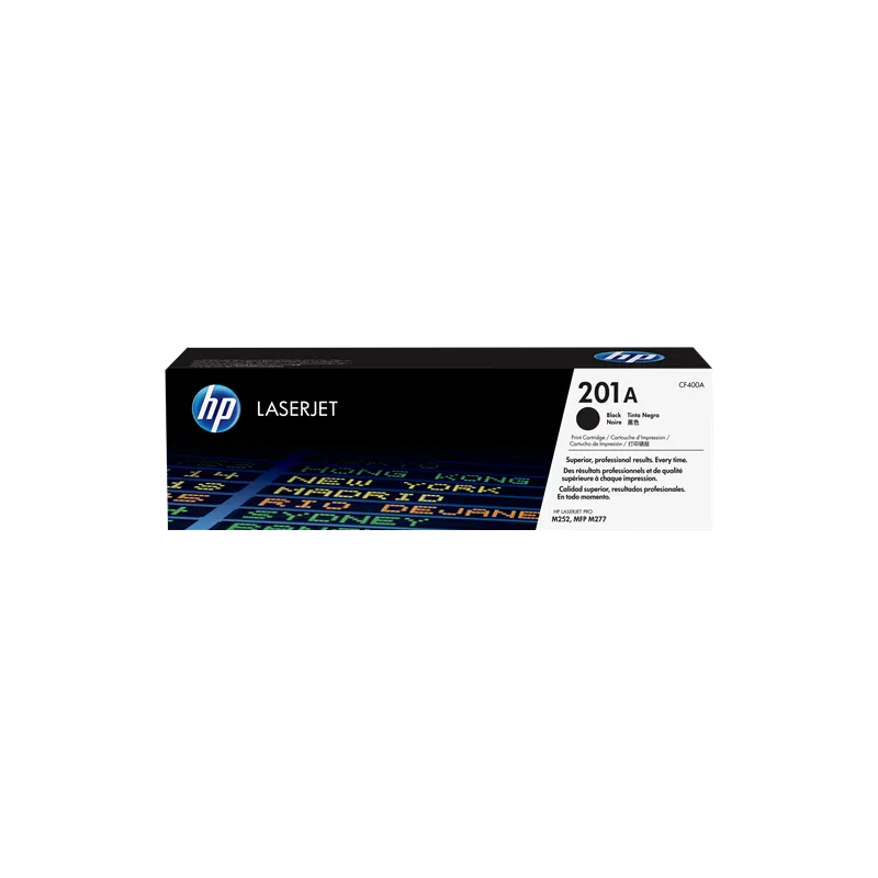 Toner HP CF400A Originale HP 201A Nero1500 Pagine