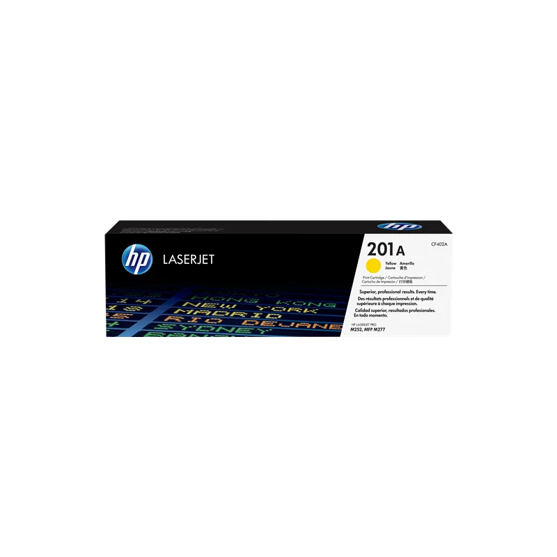 Toner HP CF402A Originale HP 201A Giallo 1400 Pagine