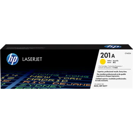 Toner HP CF402A Originale HP 201A Giallo 1400 Pagine