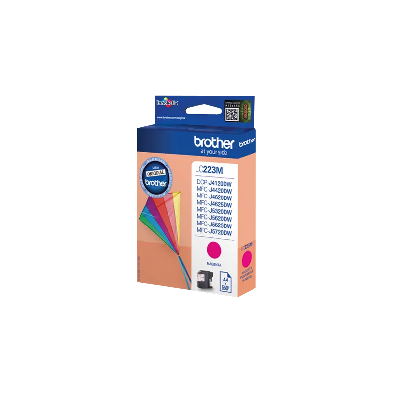 Cartuccia Brother LC223M Originale Brother LC-223 Magenta 550 Pagine