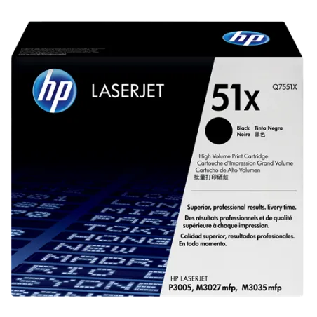 Toner  HP Q7551X Originale HP 51X Nero 13000 Pagine