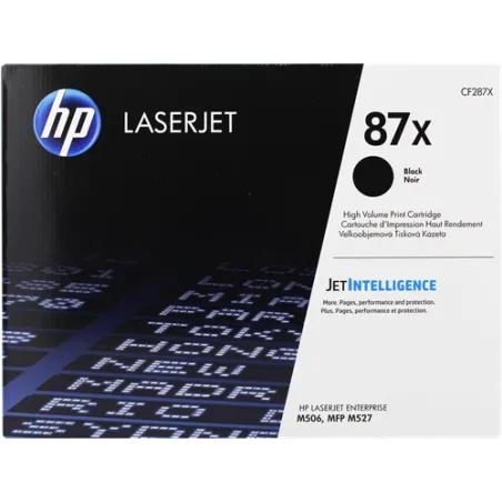 Toner HP CF287X Originale HP 87X Nero