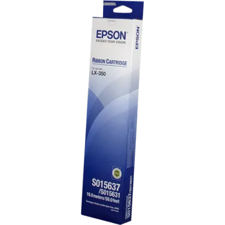 Nastro Epson colorato nero Originale  C13S015637 S015637 cassetta di nastro, 4 milioni cifre