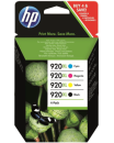 Cartucce HP Multipack bk/c/m/y C2N92AE 920XL CD972AE + CD973AE + CD974AE + CD975AE