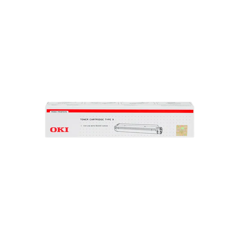 Toner OKI TYPE 9 Originale per OKI B4200 B4300 B4100 B4250 B4350 Nero 2500 Pagine Toner OKI TYPE 9 Originale per OKI B4200 B4300 B4100 B4250 B4350 Nero 2500 Pagine