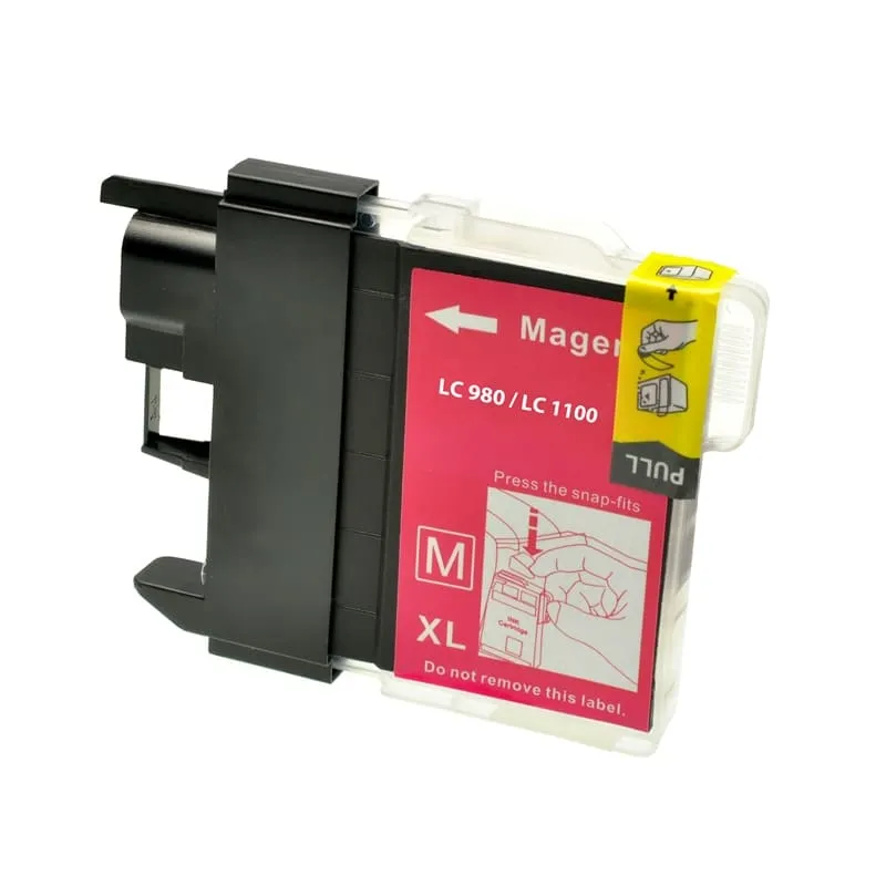 Cartuccia Brother LC980m - Compatibile LC-980 Magenta 260 Pagine