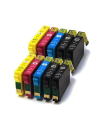 Cartucce Epson Multipack C13T16364012 XL Compatibile  4 pz T1631, 2 pz T1632, 2 pz T1633, 2 pz T1634