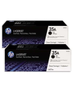 Toner HP Pacco 2 toner Originale nero CB435AD 35A twin pack