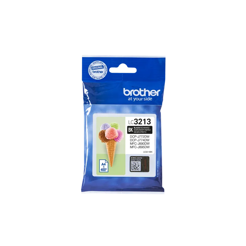 Cartuccia Brother LC3213BK Inkjet Originale Nero Cartuccia Brother LC3213BK Inkjet Originale Nero