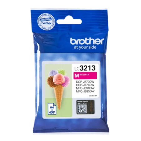 Cartuccia Brother LC3213M Inkjet Originale Magenta