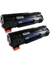 Toner HP CE285A Multipack 2 Compatibile HP 85A Nero 1600 Pagine Toner HP CE285A Multipack 2 Compatibile HP 85A Nero 1600 Pagine