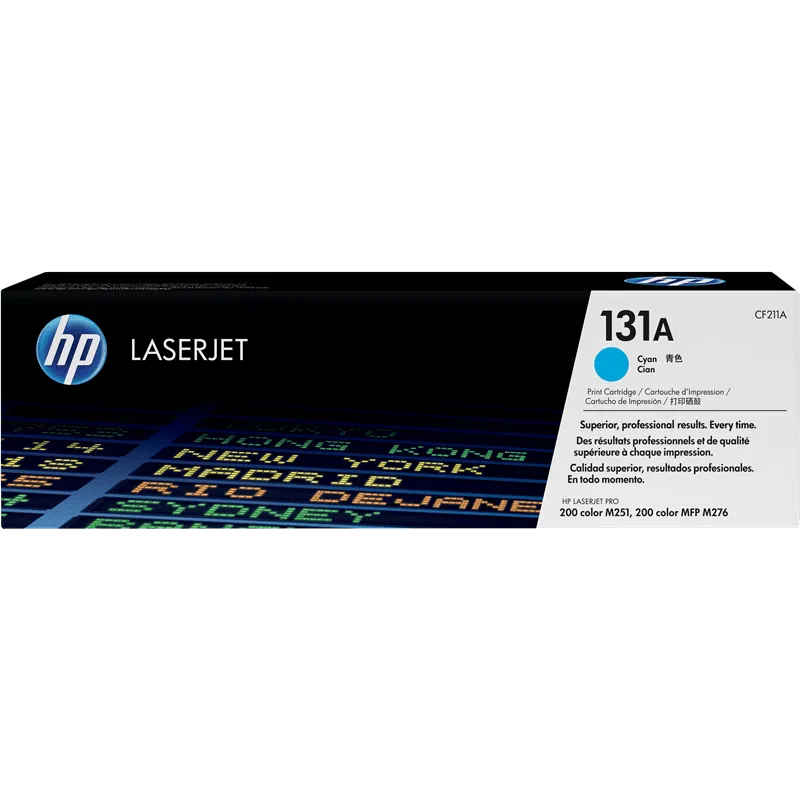 Toner HP CF211A 131A Originale Ciano 1800 Pagine Toner HP CF211A 131A Originale Ciano 1800 Pagine