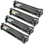 Toner HP Multipack colori c/m/y U0SL1AM 131A Compatibile CF210X + CF211A + CF212A + CF213A