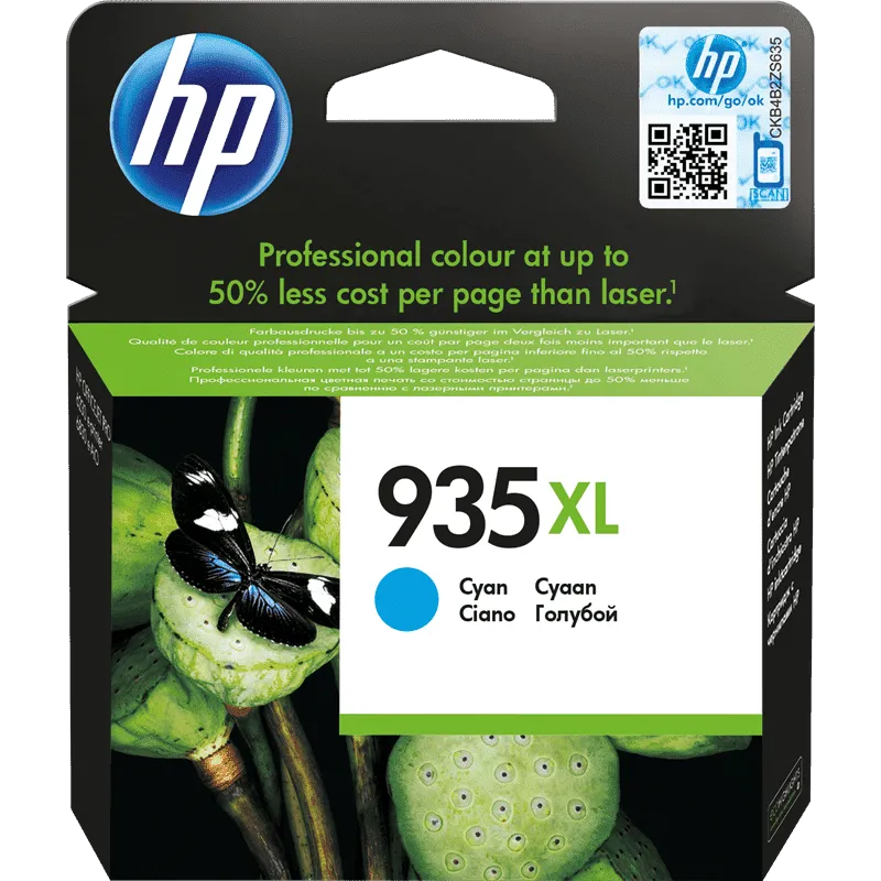 Cartuccia HP C2P24AE 9345XL Originale Ciano 825 Pagine Cartuccia HP C2P24AE 9345XL Originale Ciano 825 Pagine