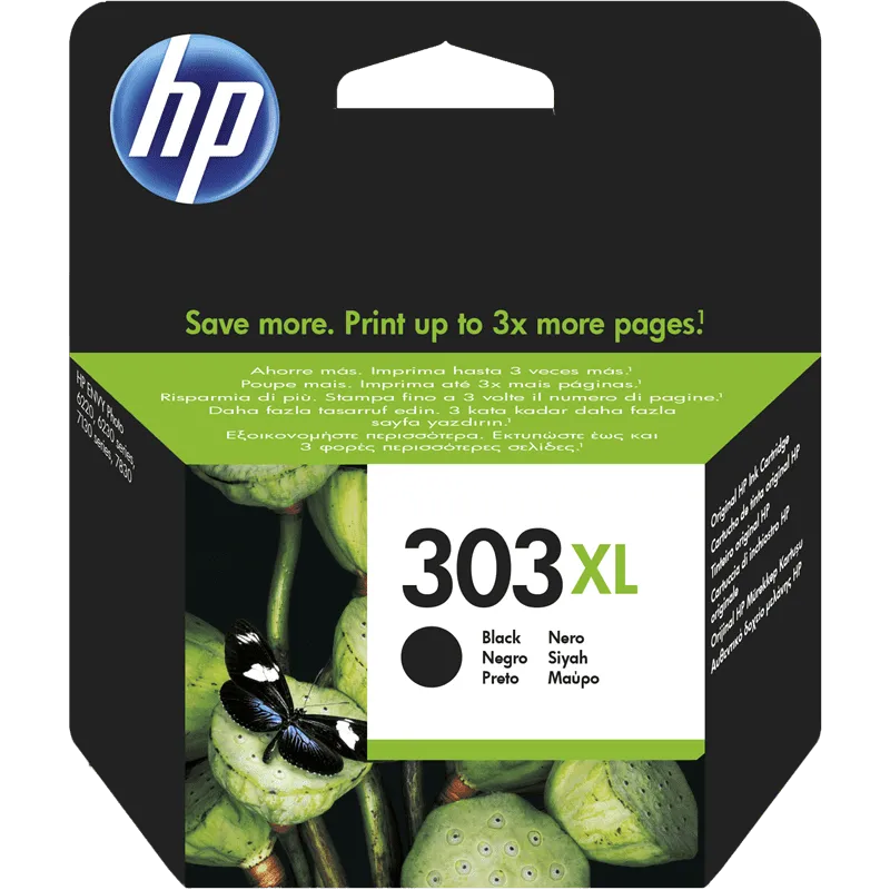 Cartuccia HP 303XL T6N04AE Originale Nero 600 Pagine