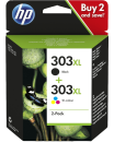 Cartuccia HP 303XL Multipack 3YN10AE Nero 600 Pagine + Colore 415 Pagine Originale