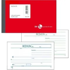 Blocco ricevute generiche 2 copie autocopiante